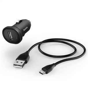 Car Charger Micro USB Hama Picco