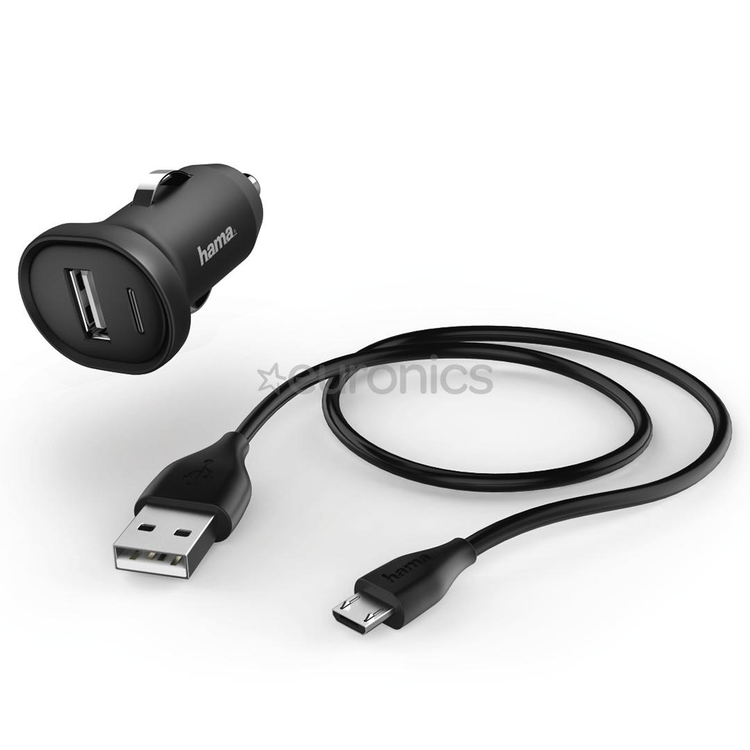 Autolaadija Micro USB Hama Picco