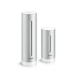 Netatmo Smart Home Weather Station, hõbedane - Nutikas kahe anduriga ilmajaam NWS01-EC