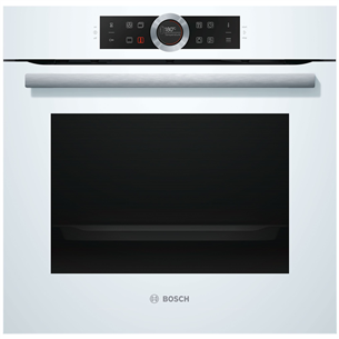 Bosch Serie 8 pyrolytic cleaning 71 L white Built in Oven