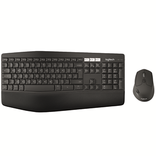 Logitech MK850, SWE, must - Juhtmevaba klaviatuur + hiir