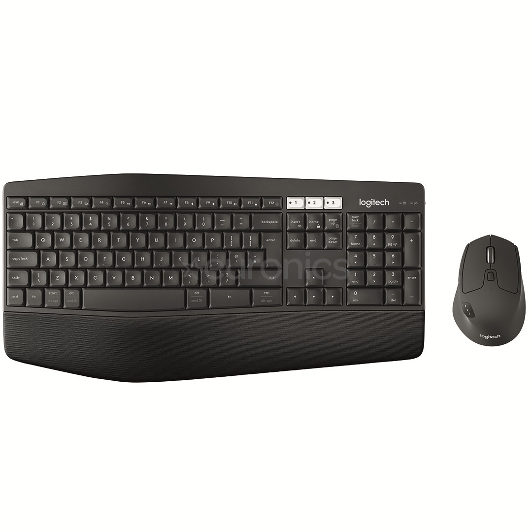 Logitech MK850, SWE, must - Juhtmevaba klaviatuur + hiir