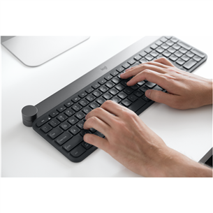 Logitech Craft, US, gray- Wireless Keyboard