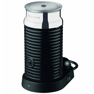 Nespresso® Aeroccino 3, must/hõbedane - Piimavahustaja 3694-EU-BK