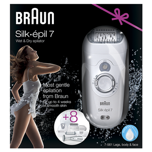 Эпилятор + триммер для зоны бикини / косметическая бритва Braun