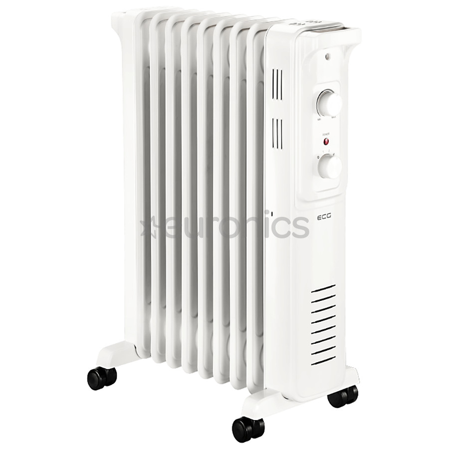 ECG, 2000W, white - Oil radiator