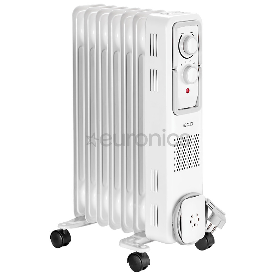 ECG, 1500 W, white - Oil radiator