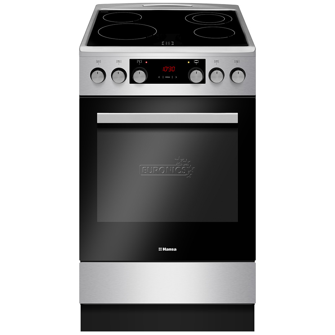 Hansa, CoolDoor3, 65 L, inox - Freestanding Ceramic Cooker