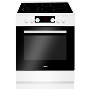 Hansa, 65 L, white - Freestanding Ceramic Cooker