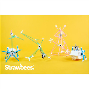 Robotic kit Strawbees Quirkbot