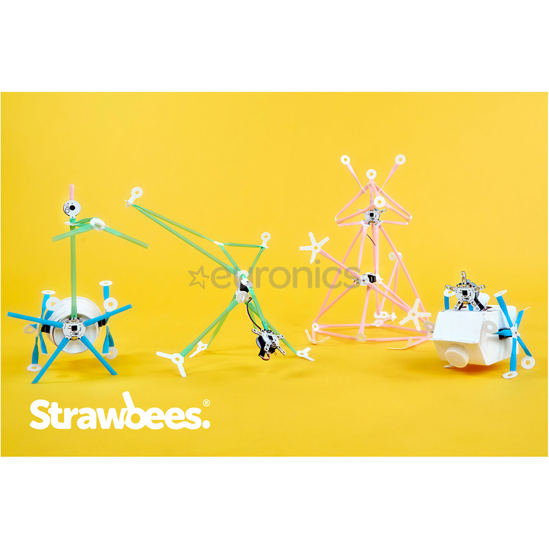 Robotic kit Strawbees Quirkbot