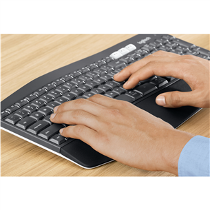 Logitech MK850, RUS, must - Juhtmevaba klaviatuur + hiir