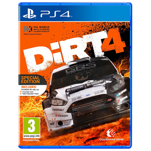 PS4 mäng DiRT 4 Special Edition
