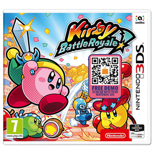 3DS mäng Kirby Battle Royale