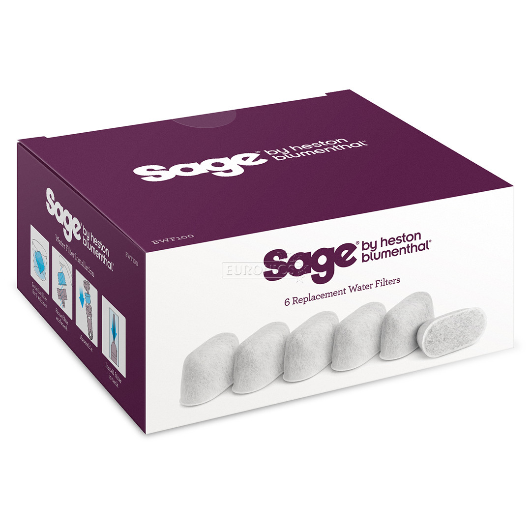 Sage, 6 pieces - Water filters