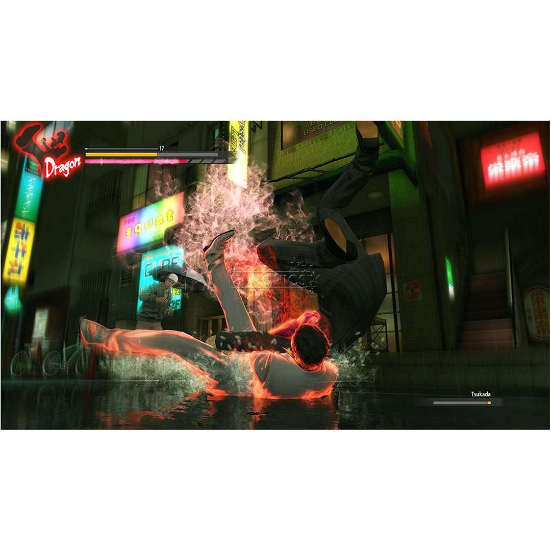 PS4 mäng Yakuza Kiwami