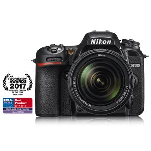 Зеркальная камера Nikon D7500 + объектив Nikkor 18-140 мм