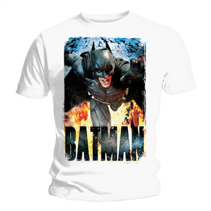 T-shirt Batman Flames (L)
