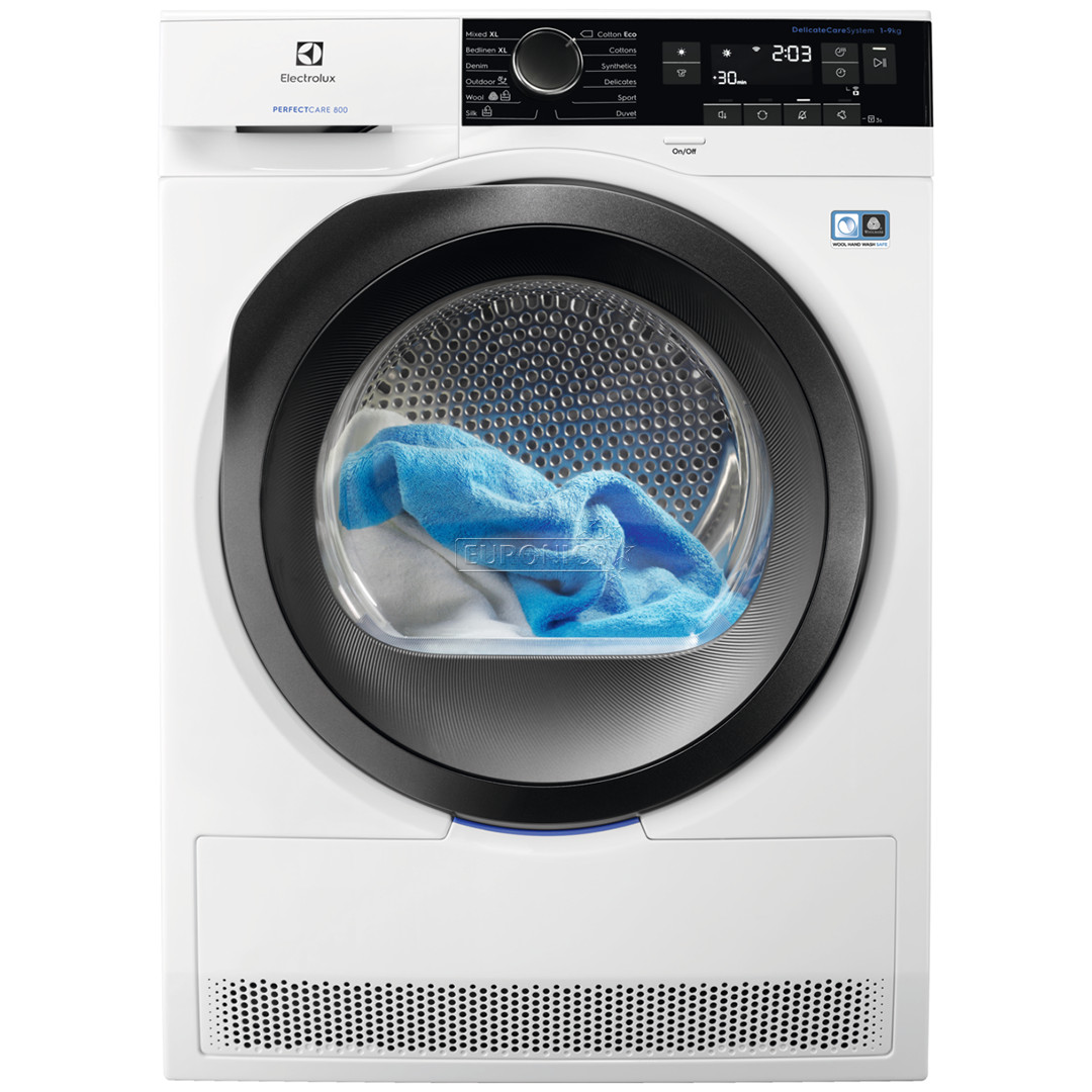 Electrolux, 9 kg, sügavus 60 cm - Pesukuivati