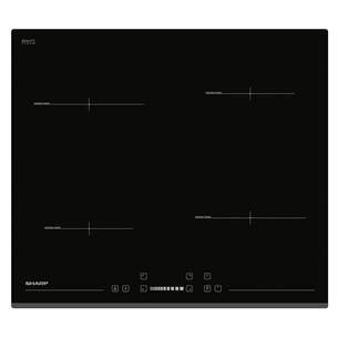 Built-in induction hob, Sharp