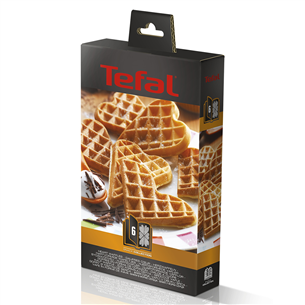 Tefal Snack Collection - Heart-shaped waffle set