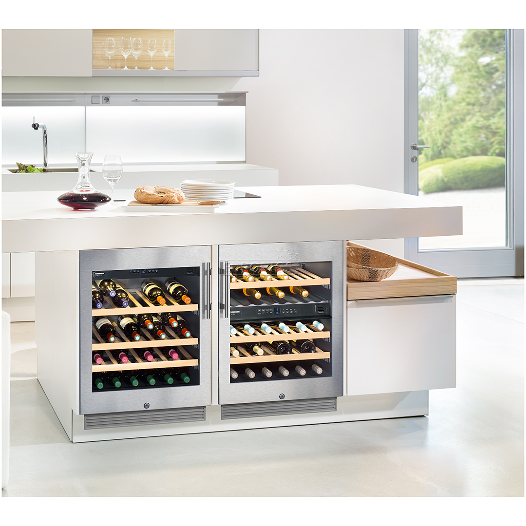 Integreeritav veinikülmik Liebherr GrandCru (maht: 46 pudelit)