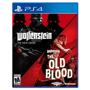 PS4 game Wolfenstein: Double Pack