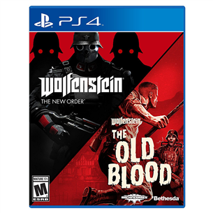 PS4 mäng Wolfenstein: Double Pack