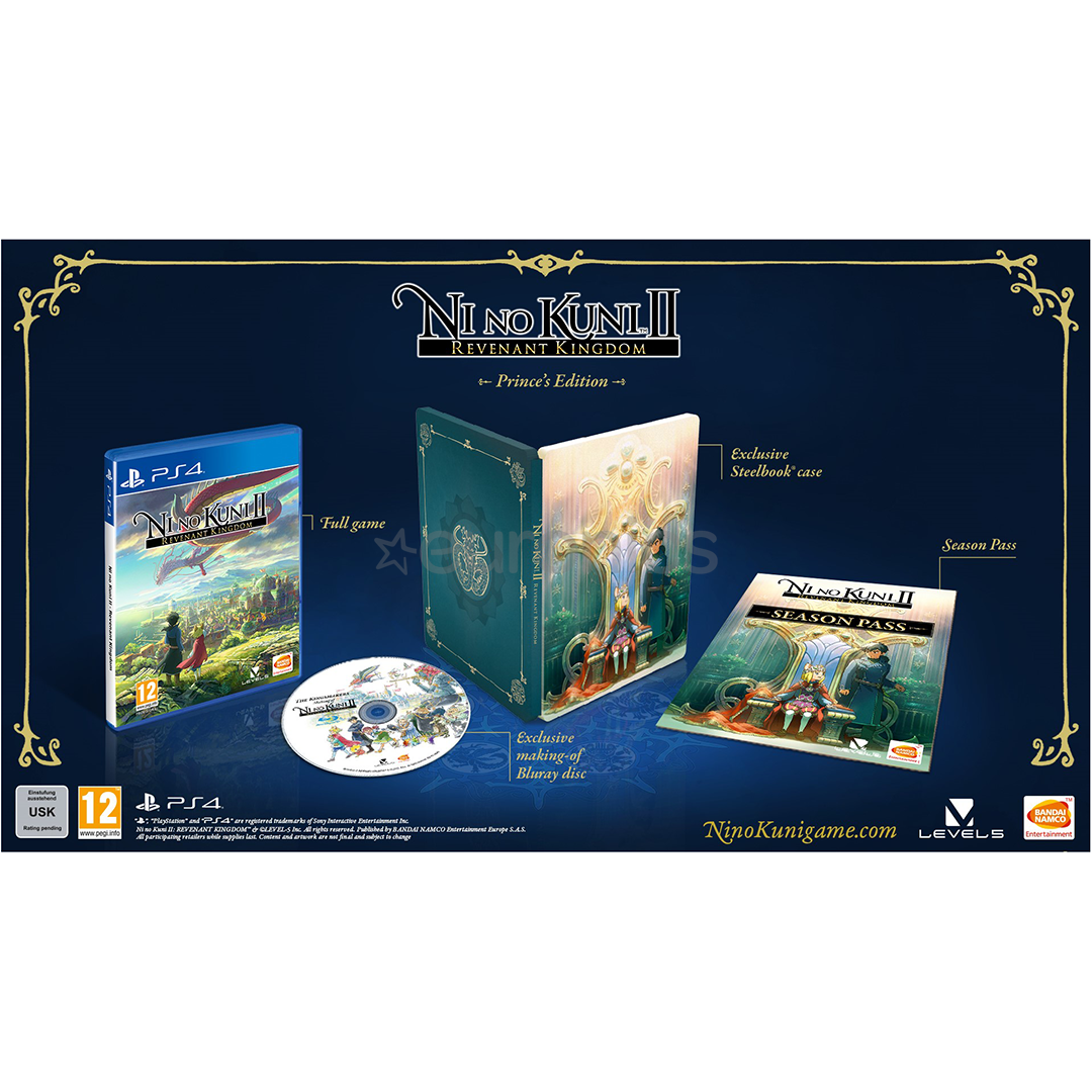 PS4 game Ni No Kuni II: Revenant Kingdom Prince's Edition