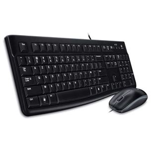 Keyboard + mouse Logitech MK120 (EST)
