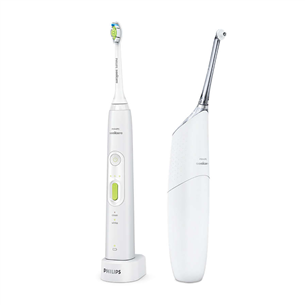 Electric toothbrush Healthy White + interdental cleaner AirFloss Ultra, Philips