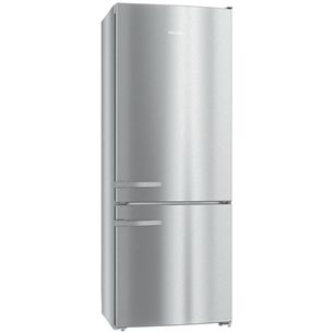 Miele, 428 L, height 202 cm, inox - Refrigerator