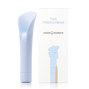 Smile Makers The Frenchman, light blue - Personal massager