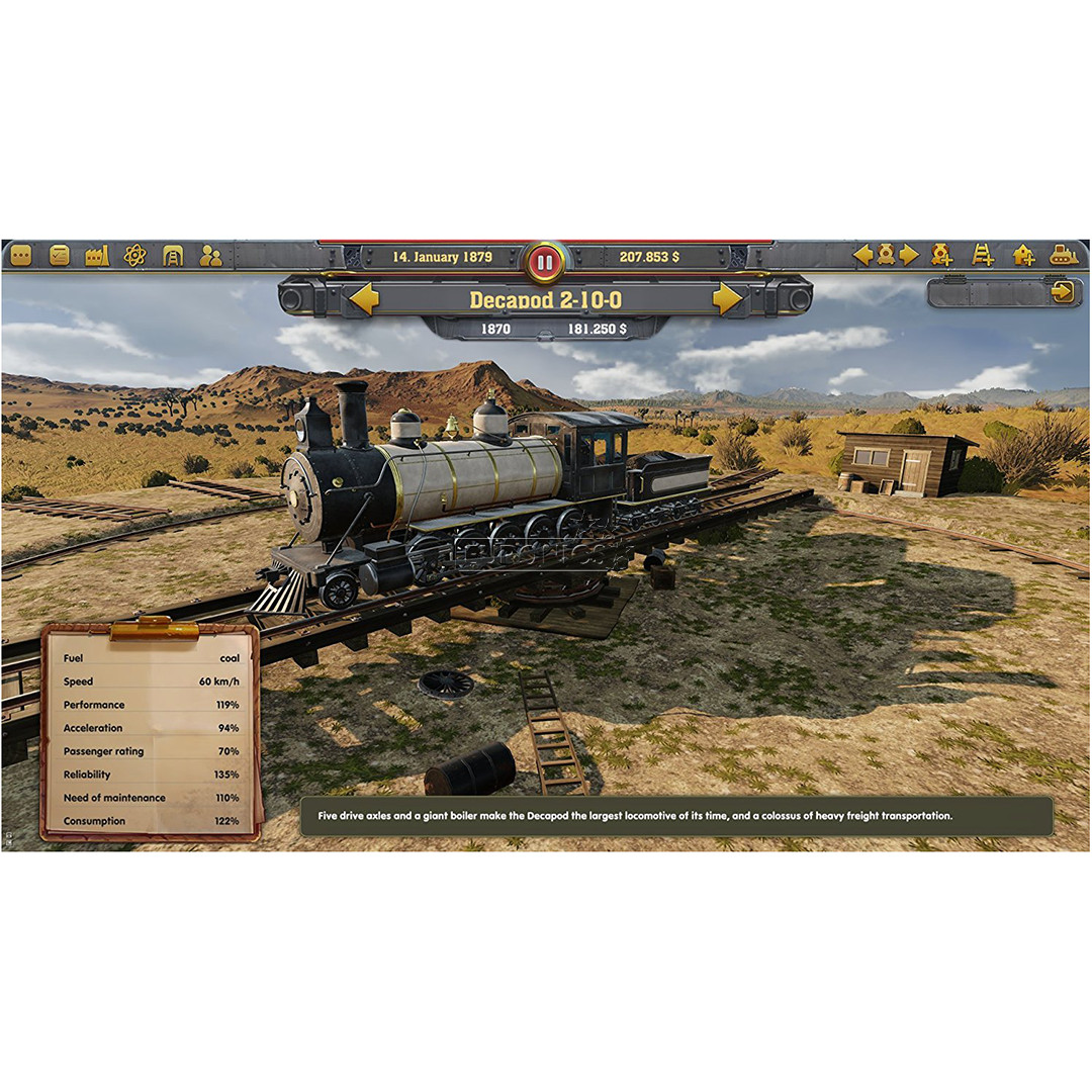 PC game Railway Empire