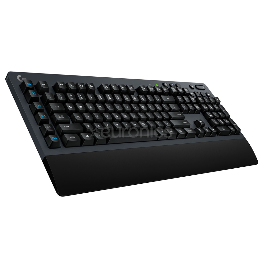 Logitech G613, US, must - Juhtmevaba klaviatuur