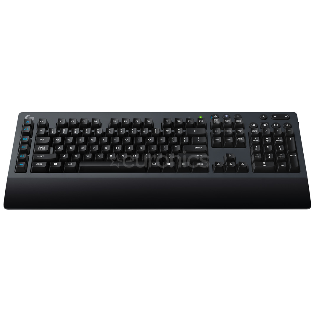 Logitech G613, US, must - Juhtmevaba klaviatuur
