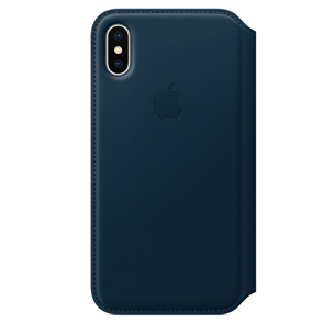 Кожаный чехол folio для iPhone X, Apple