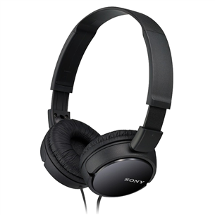 Sony MDRZX110B, must - Kõrvapealsed kõrvaklapid MDRZX110B.AE