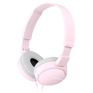 Sony MDRZX110P, roosa - Kõrvapealsed kõrvaklapid MDRZX110P.AE