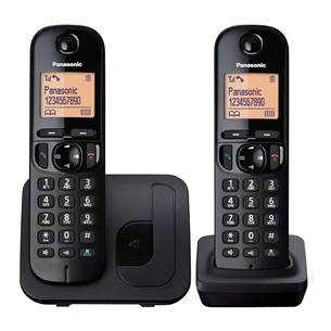 Беспроводной настольный телефон Panasonic KX-TGC212FXB