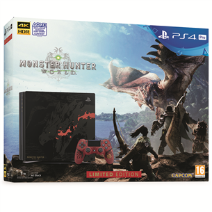 Игровая приставка PlayStation 4 Pro Monster Hunter: World Rathalos Edition, Sony / 1TB