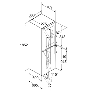 Wine-freezer Liebherr (185 cm)