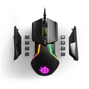 SteelSeries Rival 600, black - Wired Optical Mouse