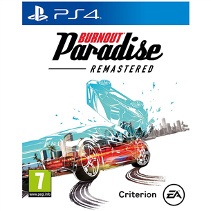 PS4 game Burnout Paradise Remastered