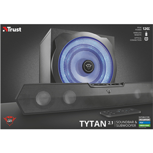 PC speakers with soundbar 2.1 Trust Tytan