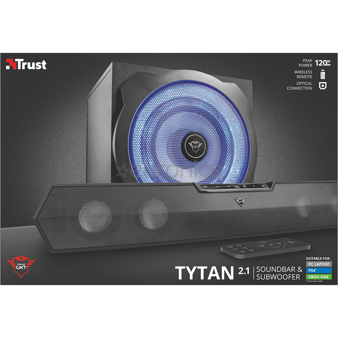Компьютерные колонки с soundbar 2.1 Trust Tytan