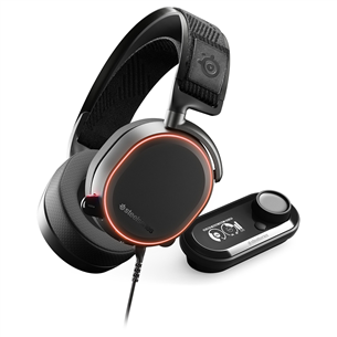 SteelSeries Arctis Pro, черный - Игровая гарнитура + GameDAC