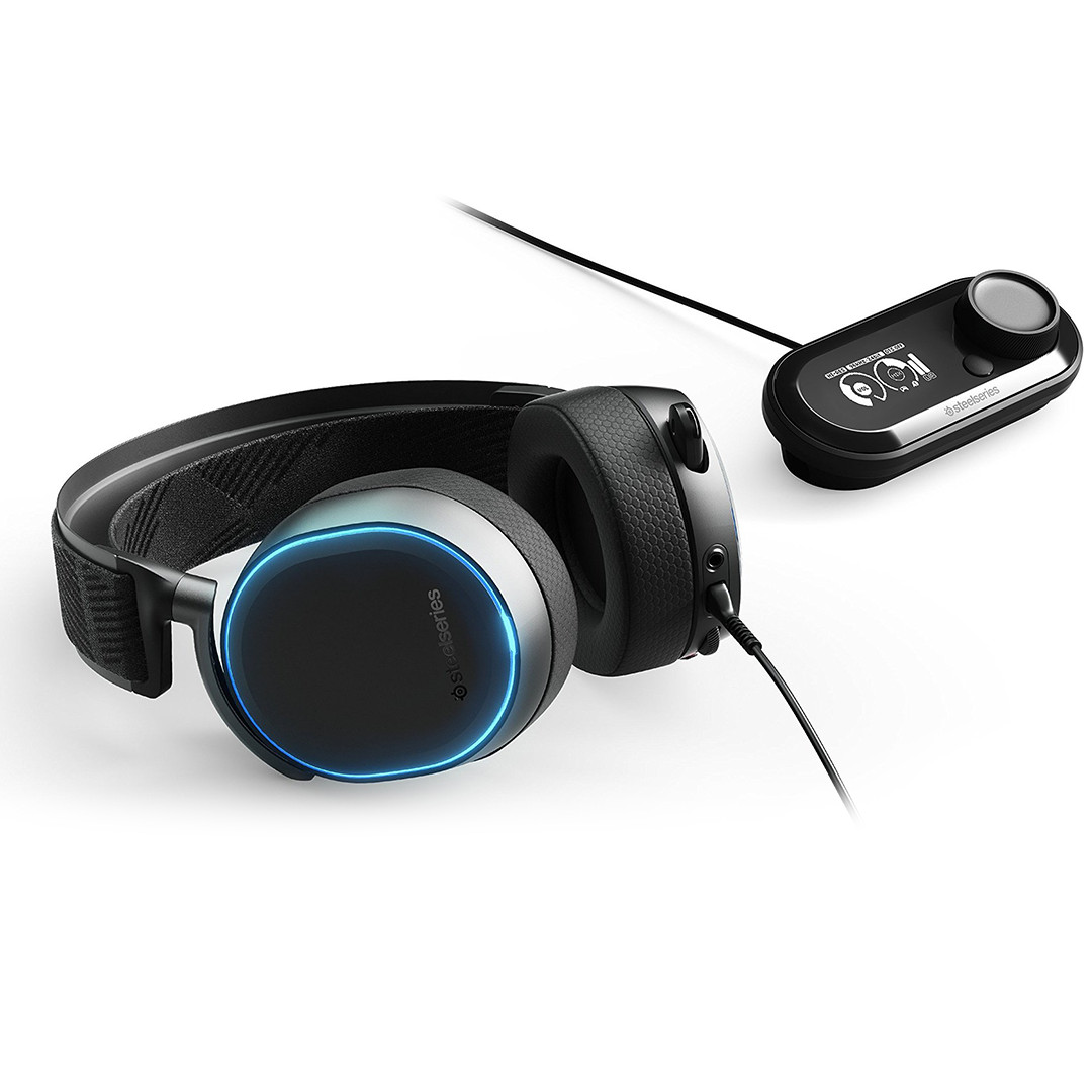 SteelSeries Arctis Pro, must - Mänguri peakomplekt + GameDAC