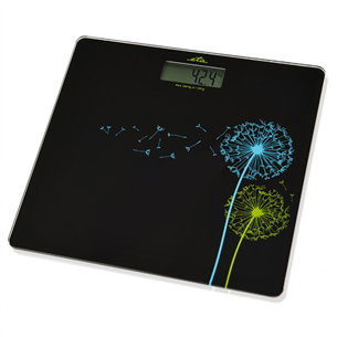 ETA Breeze, up to 180 kg, black - Bathroom scale