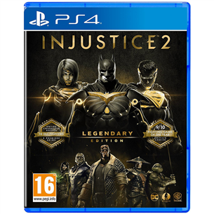 PS4 game Injustice 2 Legendary Edition
